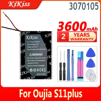 3600 mah 100% нова батерия KiKiss 3070105 за батерии на мобилни телефони Oujia S11plus S11 plus