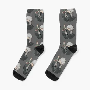 Чорапи с дланите Geralt Face, забавен подарък, детски чорапи, зимни чорапи