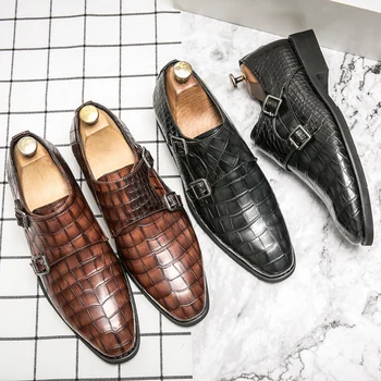Обувки за мъже, Пешеходната обувки на равна платформа, Градинска обувки, Лоферы, Голям Размер на 48, Ежедневни обувки, ръчно изработени от естествена кожа