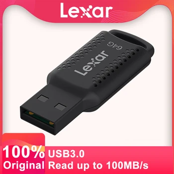 Lexar Оригинален флаш памет V400 USB 3.0 Високоскоростна Флаш-памет 32 GB 64 GB 128 GB Ключ JumpDrive 100 MB/vs/С Memory Stick за PC/Mac