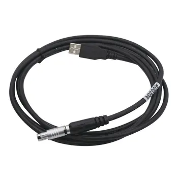 Захранващ кабел за пренос на данни A00304 5pin За тахеометра Top-con Hiper V II Pro GB GR конектор USB За свързване на PC към GPS RTK-стрелба