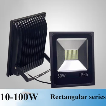 Led Прожектор Ac 110-220 В 10 W 20 W 30 W, 50 w 100 W Висока Яркост IP65 Водоустойчив Прожектор Външно осветление, Монтиране на Прожекторите