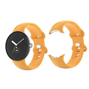 Каишка за часовник за смарт гривна Google Смяна каишка за ръка, устойчив на удари, подходящ каишка за часовник Прост силиконов каучук