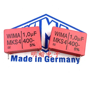Безплатна доставка на 5 бр./10 бр. WIMA Германия кондензатор MKS4 400v 1.0 на icf 1 icf 105 P = 27,5 мм