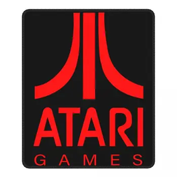Геймърска Подложка за мишка с лого Atari Games За любителите на аркадните игри Atari, нескользящие подложки за масата, гумена капачка за украса на маса за КОМПЮТЪР