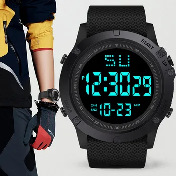 Спортен часовник с голям екран, удобни в чорап, с гладка повърхност на корпуса, за занимания на открито или за ежедневна употреба H9