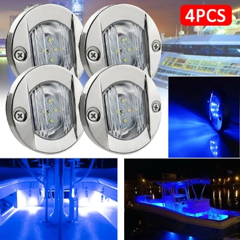 Обикновено се използват кръгли led светлини 12/24 В, обзавеждане за морски осветление яхти, водоустойчива led светлини D7YA