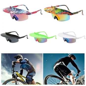 2023 Нови Велосипедни очила с UV400, Ветроупорен слънчеви очила за спорт на открито, Модни очила, устойчиви на uv, Удобно кормило екипировка