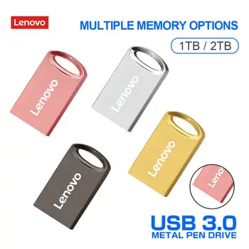 Lenovo 2 TB Стик 1 TB Флаш памет USB 3.0 Флаш памет от 128 GB, 256 GB, 512 GB Cle Високоскоростен USB Memory Stick Сватбени Подаръци За Гости