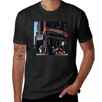 Нова сграда, град тениска Beastie Paul, бутик, къса тениска, тениска, тежки тениски за мъже