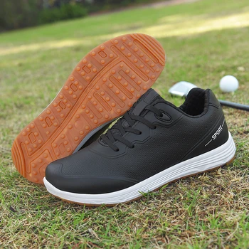 Нови Мъжки маратонки за голф и скейтборд, дамски марка обувки за кънки, Улични мъжки спортни маратонки за голф, Градински маратонки за голф, голф