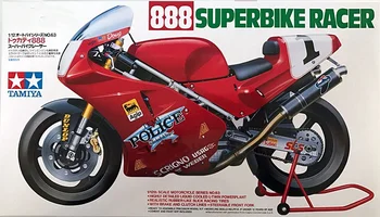 TAMIYA 1:12 888 Супербайк Racer 14063, лимитирана серия, колекция от модели за статично сглобяване, Играчки, подаръци