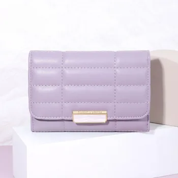 2023 Нова Малка Ароматна чанта за изпращане на подаръци, Корейската версия на Модерен Сгъваем дамски къса дамска чанта