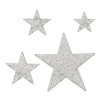 Пълна диамантена стикер на корпуса САМ Автомобилни стикери Женски Авто Декор на 3D Стикери с кристали Звезда