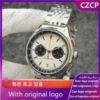 Мъжки часовник CZCP 904l Кварцов часовник от неръждаема стомана 42 мм-BR
