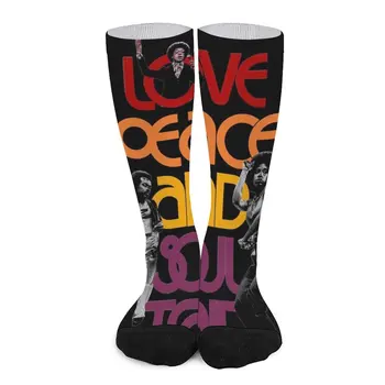 Чорапи Soul Train, забавни чорапи с подгряване, Коледни чорапи за жени