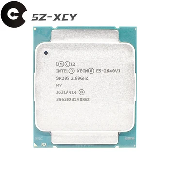 Процесор Intel Xeon E5 2640 V3 SR205 2,6 Ghz и 8-ядрен 90 W Конектор LGA 2011-3 Процесора E5 2640V3
