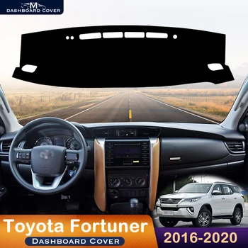 За Toyota Fortuner 2016-2020 Покриване на арматурното табло на автомобила, избегающая за осветление на Таблото платформа, Маса, предпазна подложка, килим за арматурното табло, 2018 2019