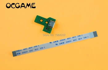 OCGAME 80 бр. = 40 групи JDS030 USB порт за зареждане, такса зарядно устройство с гъвкав лентови вериги кабел за платка контролер PS4