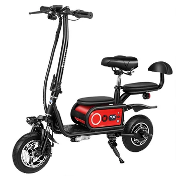 Електрически мотор, лек сгъваем електрически скутер за възрастни, мини 48, електрически велосипеди, батерия за пътуване, автомобил
