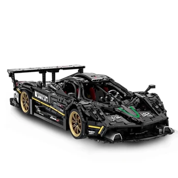 Нов 220907 Технически MOC Paganii Zondar R Супер Спортен, състезателен автомобил, Събрани строителни блокове, Тухлена играчка За подарък Възрастен на Момчето За Рожден Ден