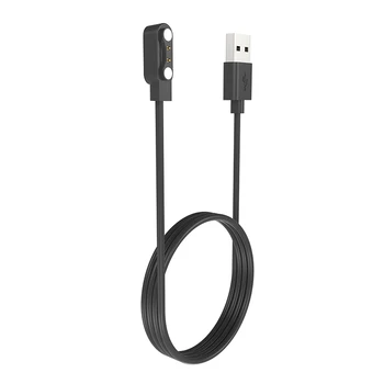 Магнитен кабел, зарядно устройство, кабел с множествена защита, USB 2-пинов кабел за зареждане с кабел 1 М, смарт гривна, кабел за зареждане Zeblaze Vibe Pro 7
