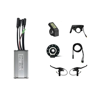Нов Набор от контролери синусна вълна, Електрически велосипед, Комплект за Електрически скутер, дисплей LCD4, контролер синусна вълна 36/48 В 15A