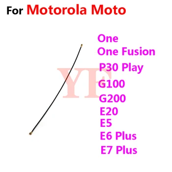 10 бр. За Motorola Moto One Fusion P30 Play G100 G200 E5 E6 E7 E4 Плюс E20 Антена Wifi Сигнал Коаксиален Конектор Гъвкав Кабел