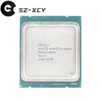 Процесор Intel Xeon E5 2650 V2 LGA 2011 CPU Процесор 8 ОСНОВНАТА 2.6 GHz 20M 95W SR1A8 E5 2650V2 