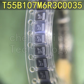 T55B107M6R3C0035 5ШТ 100 uf ±20% 6,3 В SMD танталовый кондензатор 1411 B3528 T55B107M6R3 107J