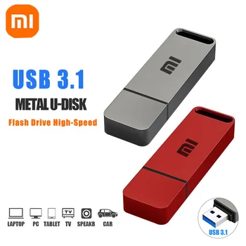 Оригинален Xiaomi 3,1 USB 2 TB Флаш-диск 1 TB Флаш памет 512 GB Memory Stick Високоскоростен Метална U-Bezel Type-C Стик За Съхранение На PC