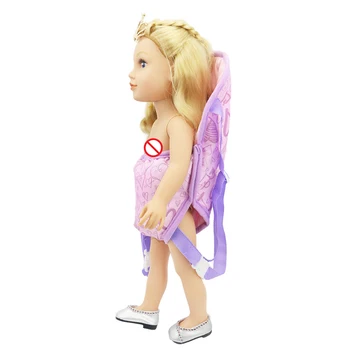 Пътна чанта за съхранение на кукли на открито с регулиращи се презрамки, за да има кукли