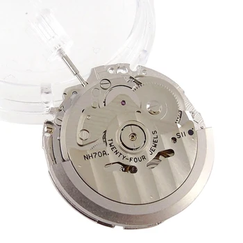 Япония NH70/NH70A Кухи автоматично с часовников механизъм 21600 удара в час 24 скъпоценни камъни Висока точност, подходящ за механични часовници