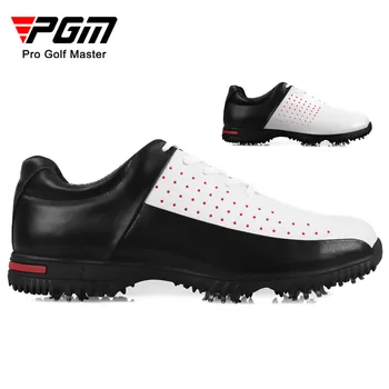 Мъжки обувки за голф PGM, водоустойчива дишаща за голф обувки, Мъжки спортни маратонки с шипове, нескользящие маратонки XZ069