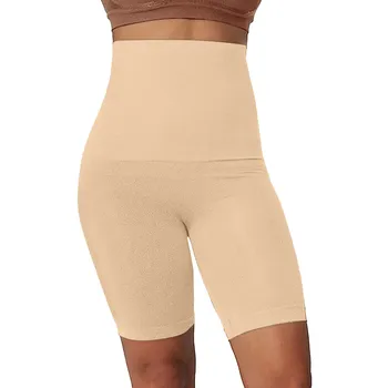 Дамски панталон с висока талия от силикон пластмаса, избор на безшевни маратонки Коригиращото бельо, уменьшающее и формиращо колани за жени