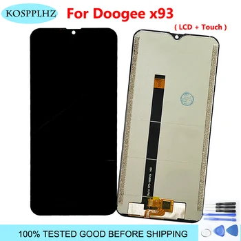100% Тестван За мобилен телефон Doogee X93 LCD + touch екран Дигитайзер, Ремонт, Подмяна на Дисплея + Инструменти и лепило