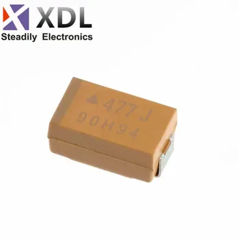 50ШТ D 470 uf 6,3 6 В 477J 7343 тип SMD танталовый кондензатор ZJ