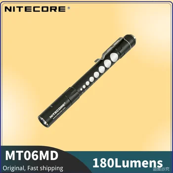 Професионален Медицински фенерче NITECORE MT06MD Nichia 219B 180LM, захранван от батерия 2 * AAA, Ръчна лампа, Инженеринг Механичен