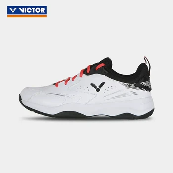 Victor/Обувки за бадминтон, мъжки и женски Нескользящие Спортни маратонки с възглавница, обувки за тенис, тенис ал hombre A230, бял