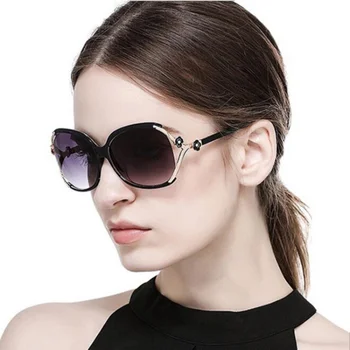 Нови Квадратни Слънчеви очила в Голяма Рамка, Дамски Маркови Дизайнерски Vintage Слънчеви Очила, Дамски Очила За Шофиране На Открито UV400 Oculos De Sol