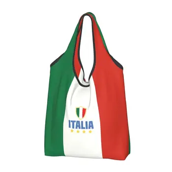 Флаг на Италия, Чанти за пазаруване, Дамски чанти, за пазаруване на Рамото, Чанта с Голям капацитет