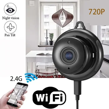 Подключаемая Уеб камера 720P HD Pixel Приложение JXLCAM Дистанционно наблюдение Нощно виждане 2,4 G Wi-Fi Мрежа за Подкрепа на точката за достъп AP Камера
