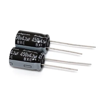 200ШТ 450 4,7 icf BXC 10X16 RUBYCON Дълъг живот е Абсолютно Нов електролитни кондензатори с ниско съпротивление