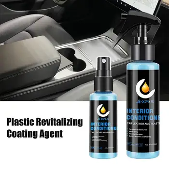 Средство за почистване на кожата В Салона на Автомобила Многофункционален Спрей За почистване на автомобилни седалки Дълготраен Ремонт на автомобилна Мебели